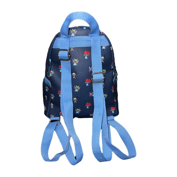 Loungefly Disney Lilo & Stitch Costumes Mini Backpack Blue - Picture 9 of 16
